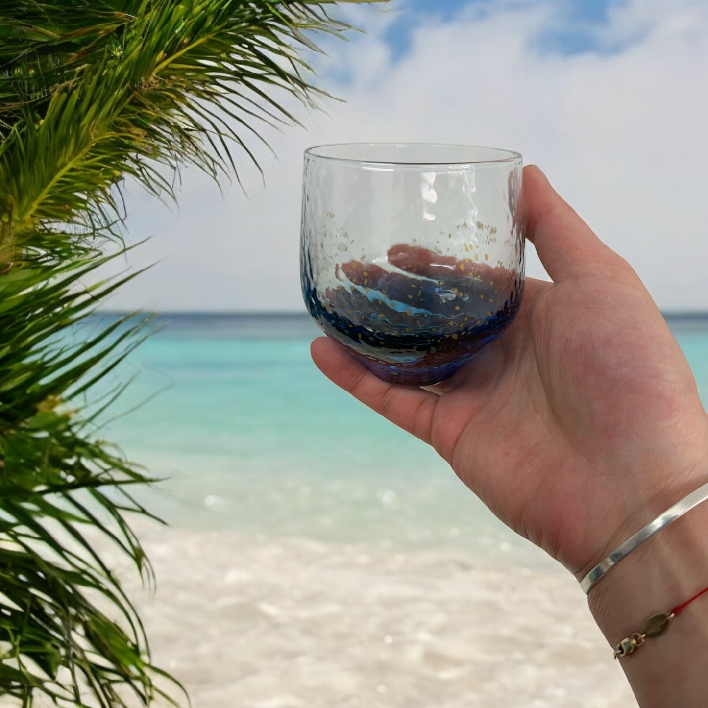 Blue Star Sky Glass (260ml) - Koki Gifts and Homeware