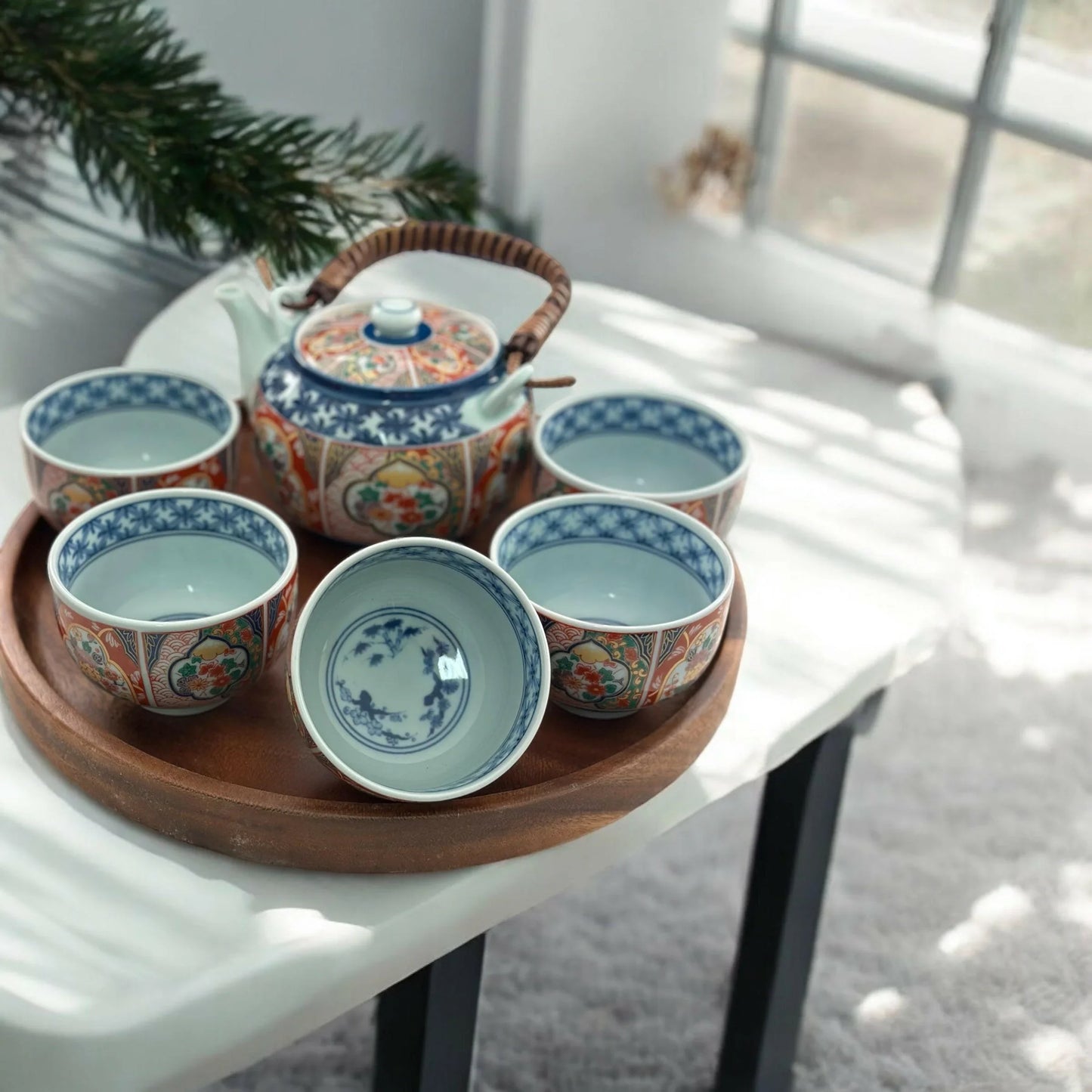 Set of 6 Japanese Tea pot set (Yau Tin Siu) - Koki Gifts and Homeware