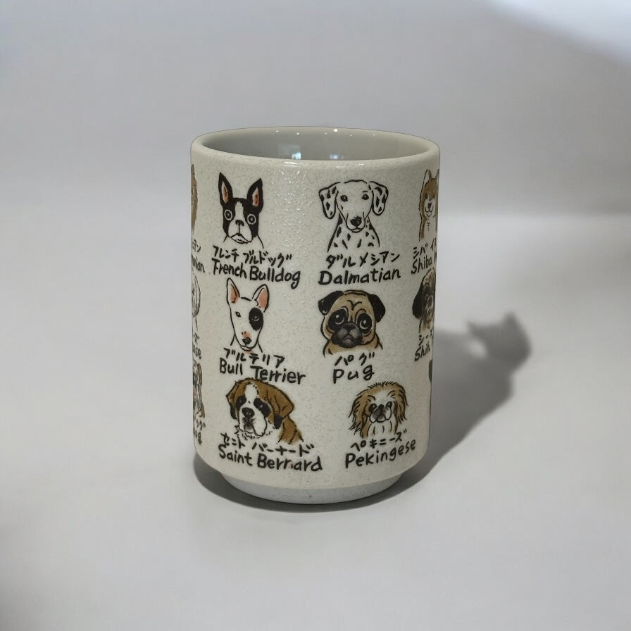 Minoware Sushi Yunomi Dog 280ml - Koki Gifts and Homeware