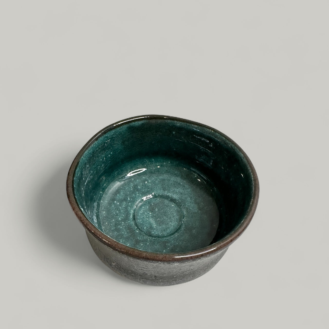 Deep Green Matcha Bowl (Chawan) – Handmade Japanese Tea Bowl
