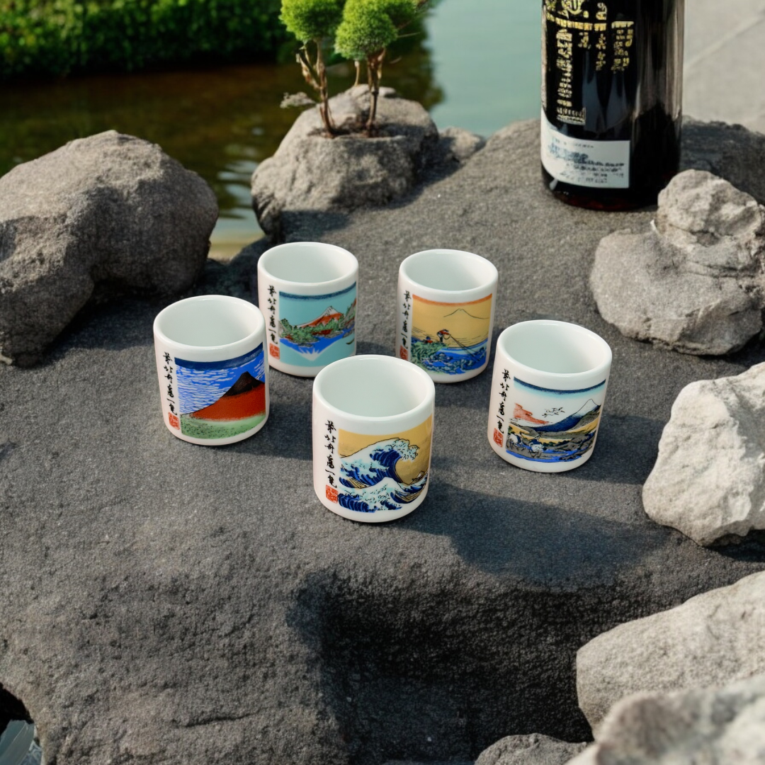 Tokaido Gulp Sake Cup Set