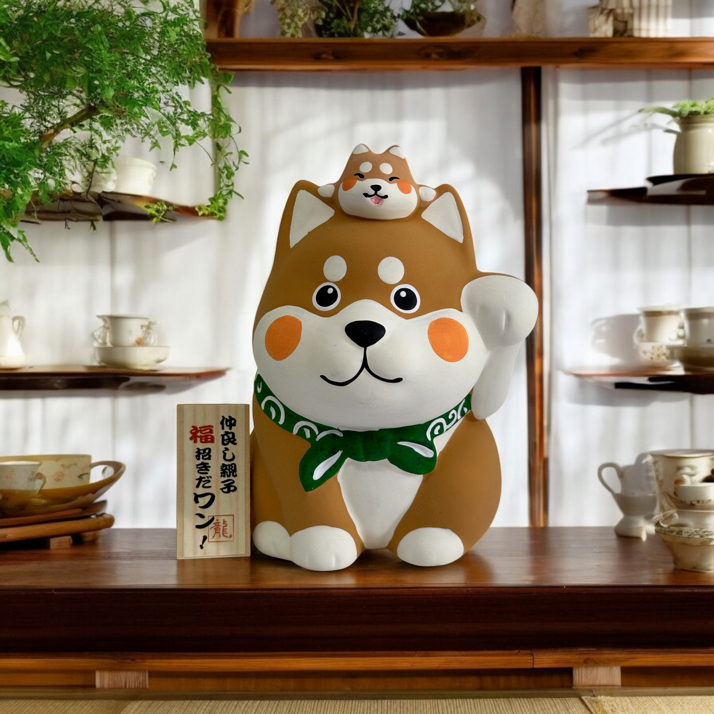 Japanese Shibu Money Bank (Brown) - Koki Gifts and Homeware