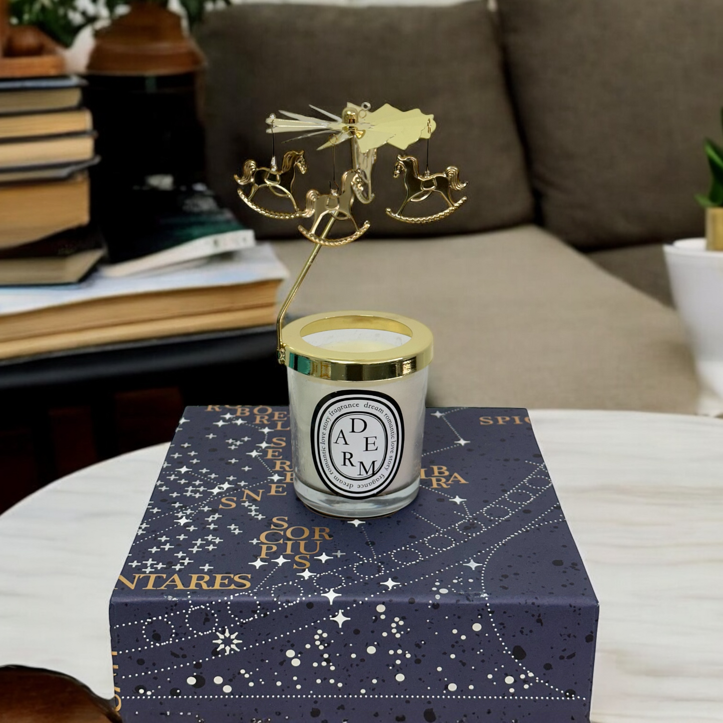 Carousel Fragrance Candle gift set - Koki Gifts and Homeware