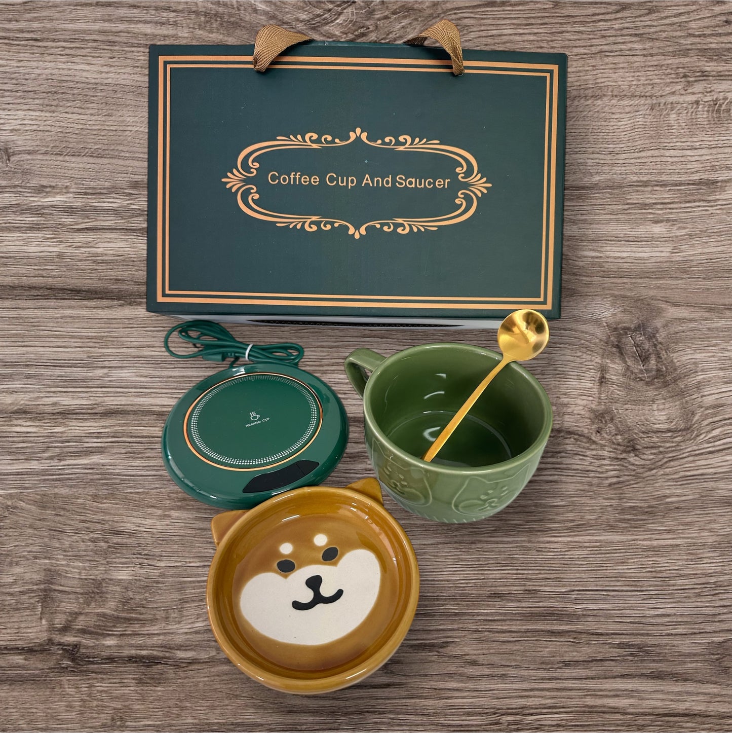Shiba mug and warmer Gift Set - Koki Gifts and Homeware