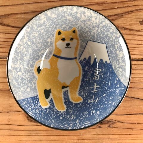 Shiba Inu (Mt. Fuji) Japanese multi-purpose bowl