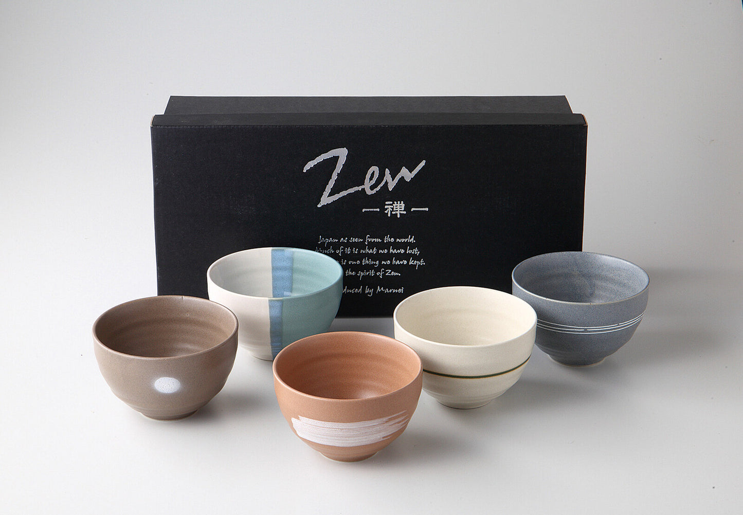 Zen Donburi Tea Cup Gift Pastel Colour - Koki Gifts and Homeware