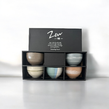 Zen Japan Donburi Tea Cup Gift Pastel Colour