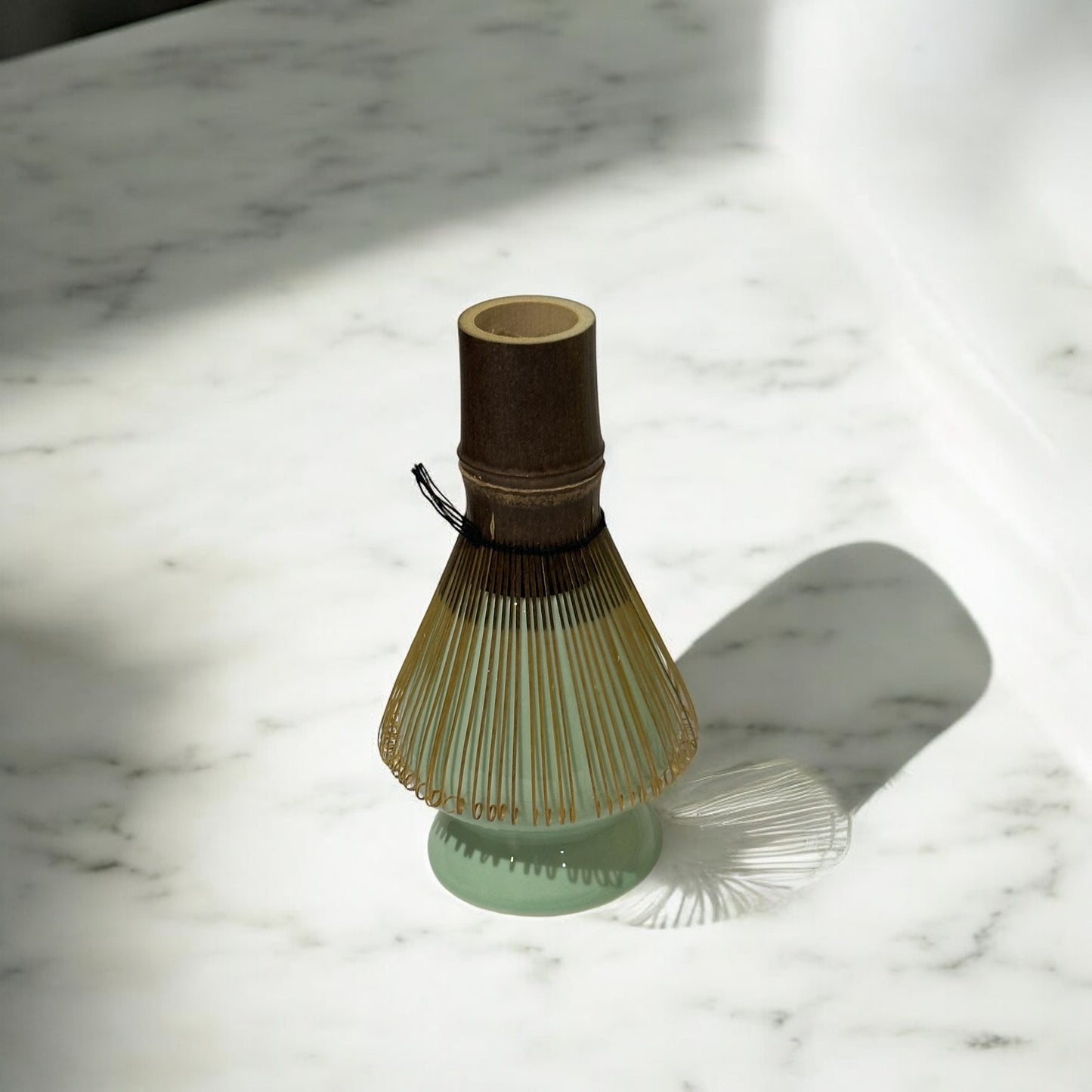 Ceramic Matcha Whisk Stand - Classic Green 茶筅立て