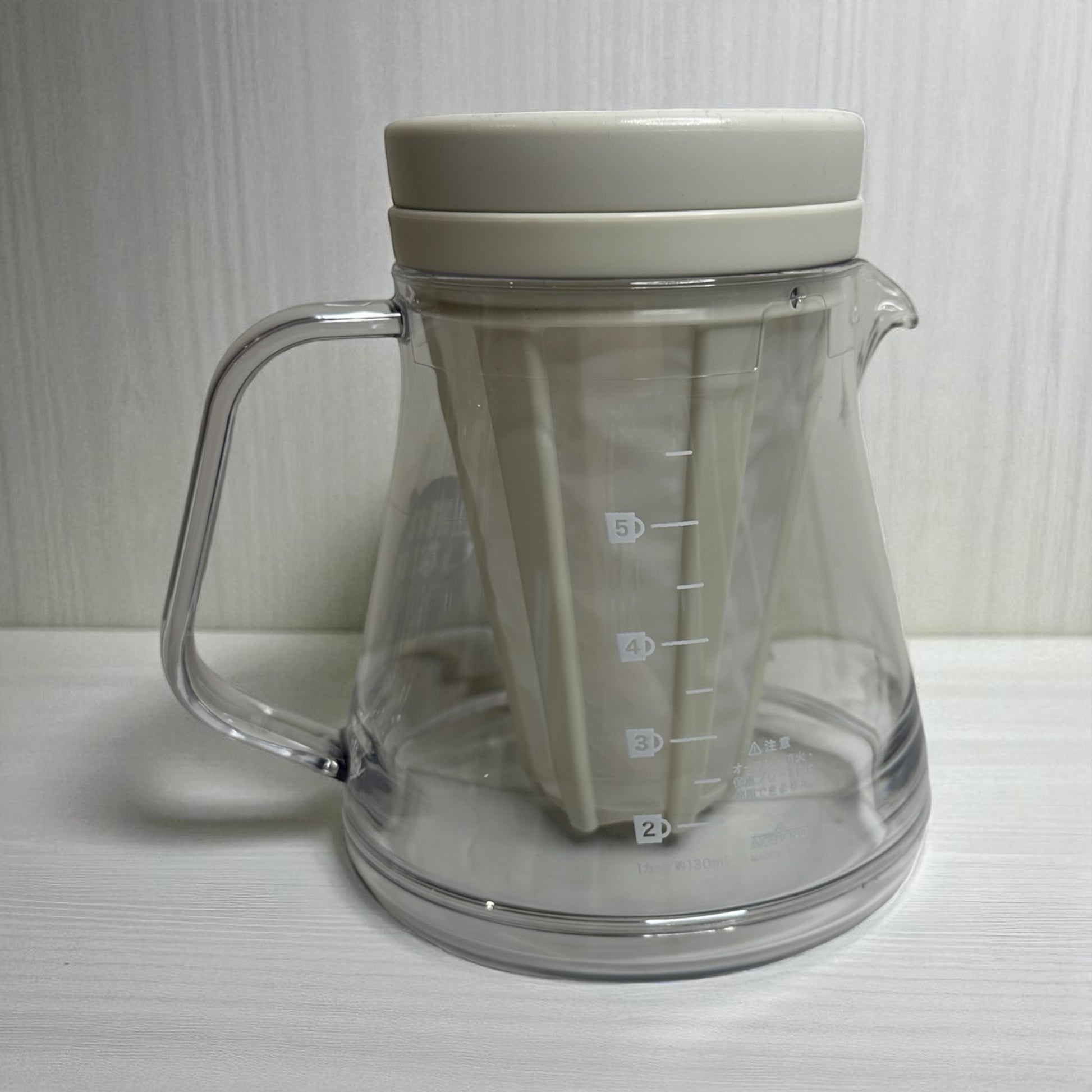 AKEBONO Coffee Maker 2-way 750ML White - Koki Gifts and Homeware