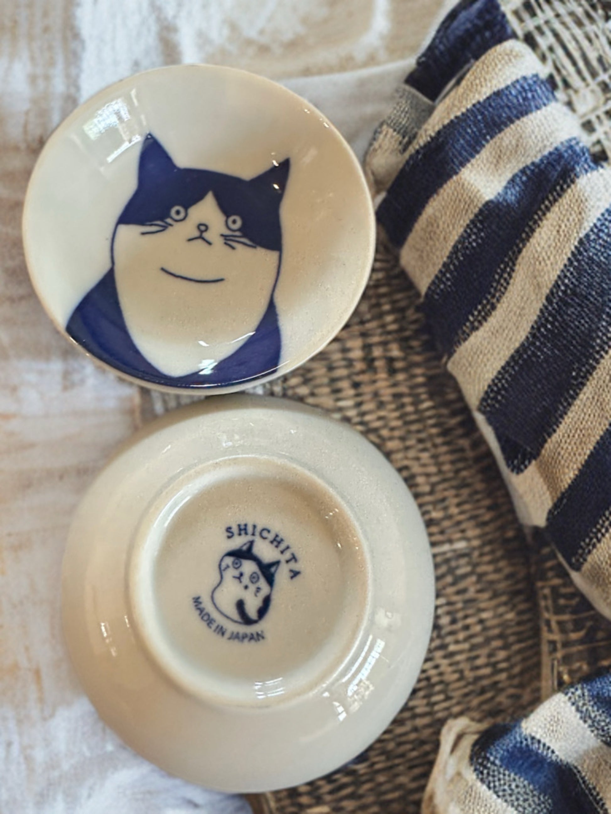 Shichita Cat Series Mini Dish Set (Made in Japan) - Koki Gifts and Homeware